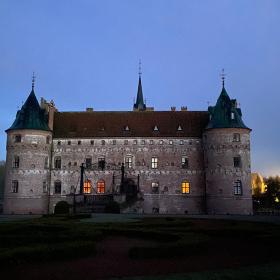 Schloss Egeskov im Winter